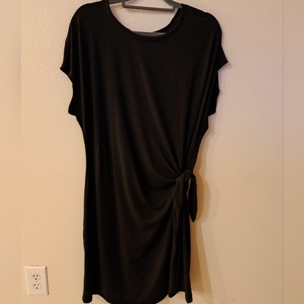Black very flattering dinner dress